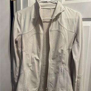 Lululemon Athletica Cream Utility Jacket